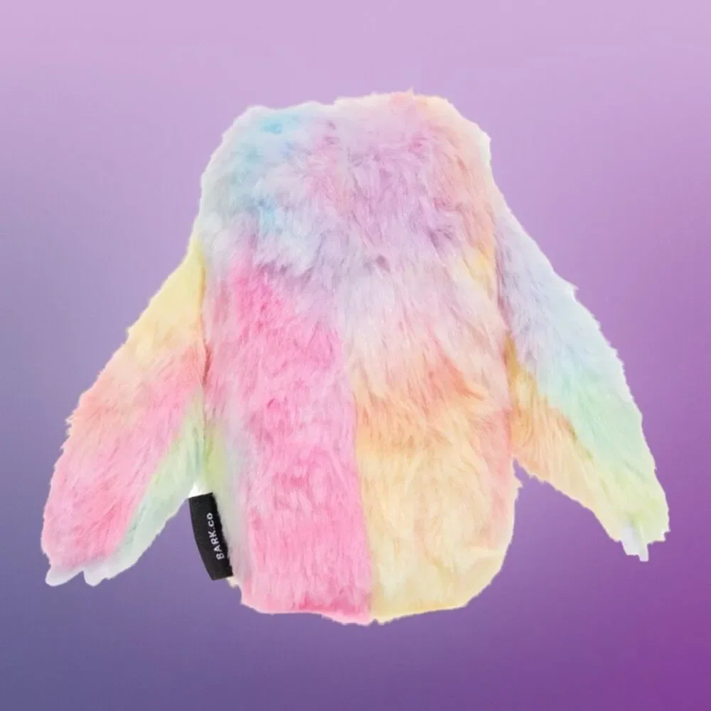 Bark Box 420 PINK Grateful Ted Super Chewer Sloth Plush Surprise Toy NWT